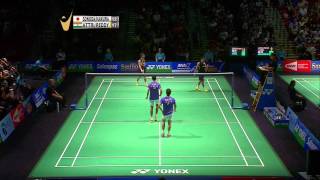 Yonex US Open Cship 2015  Badminton SF M5MD  T KamuraK Sonoda vs M AttriB S Reddy [upl. by Willey]