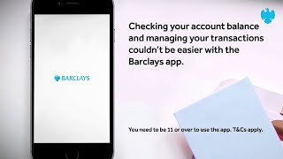 The Barclays app  How to check your balance and transactions [upl. by Allayne]