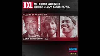 2016 XXL Freshmen Cypher  Desiigner Lil Dicky Anderson Paak  Official Instrumental [upl. by Cati]