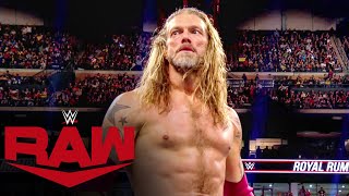 Relive Edge’s incredible Royal Rumble 2020 return [upl. by Akemej517]