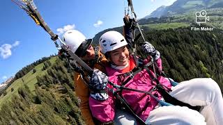 Paragliding Interlaken Switzerland [upl. by Litt]