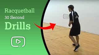 Play Better Racquetball  30 Second Drills featuring Shane Vanderson [upl. by Isyak]