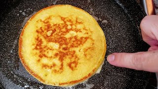 CORNBREAD CAKES  STOVETOP Cornbread Cakes Recipe  Johnnycakes Recipe [upl. by Sufur953]