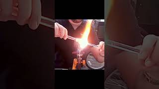 Glass Blowing Art Satisfying Marble Making glassblowing lampworking [upl. by Aguste]