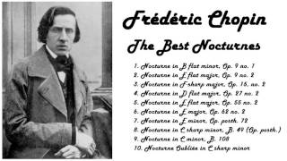 Frédéric Chopin  The Best Nocturnes in 432 Hz tuning great for reading or studying [upl. by Ardelia738]