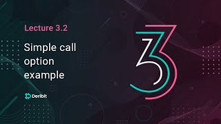 32 Simple call option example  Deribit Options Course Basics [upl. by Lehte]