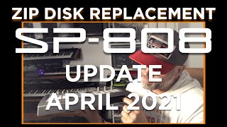 Roland SP808 Zip Disk replacement Update April 2021 [upl. by Brenda]