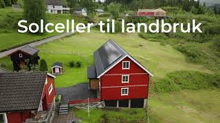 Solceller til landbruk V01 169 [upl. by Kennith]