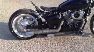 Honda 750 bobber [upl. by Lehcem]