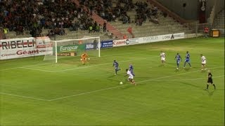 Goal Johan CAVALLI 42  AC Ajaccio  Evian TG FC 20  201213 [upl. by Paff]