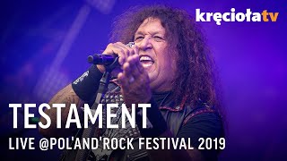 Testament at PolandRock Festival 2019 FULL CONCERT [upl. by Neyugn]