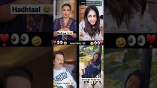 Celebrities fun😅🤣😂choose one vidyabalan ytfeed reels duet ytshorts tiktok instagram trend [upl. by Grussing]