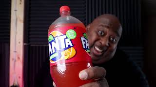 Badlands Chugs a 2 Liter Fanta Fruit Twist from the UK [upl. by Eirolam]