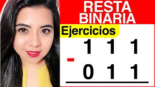 RESTA BINARIA  Ejercicio 1 [upl. by Viridi]