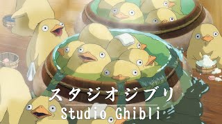 Best Relaxing Piano Studio Ghibli Complete Collection 🍦 Playlist for study working relax amp travel [upl. by Grannias]