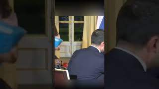 Mr Putin and Ukrainian President Zelensky first oneonone meeting putin russia zelensky ukraine [upl. by Roht]