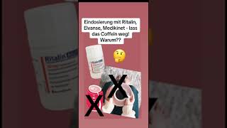 Elvanse Ritalin Medikinet  warum keinen Kaffee während der Eindosierung Titrierung [upl. by Enetsirhc]