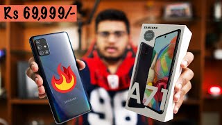 Samsung Galaxy A71 Unboxing  Price in Pakistan [upl. by Edmee453]