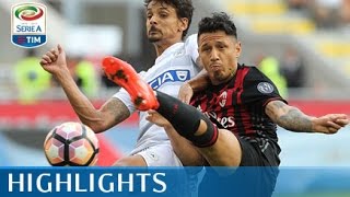 Milan  Udinese  01  Highlights  Giornata 3  Serie A TIM 201617 [upl. by Aisatan]