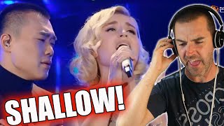 SHALLOW Polina Gagarina amp Geng Sihan REACTION Singer 2019 EP13 [upl. by Orbadiah]