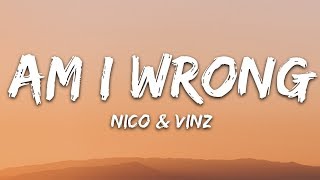 Nico amp Vinz  Am I Wrong Lyrics [upl. by Nolly]