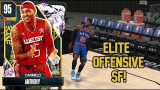 Hoodie Melo is Elite OffensivelyFor Only 10  NBA 2K24 MyTeam Gameplay [upl. by Ecnerolf]