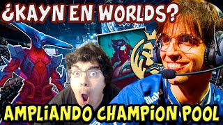 MDK Elyoya prepara Kayn para Worlds ¿Nuevo flex con Myrwn [upl. by Sharla]