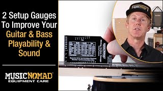 The 2 Must Have Precision Gauges For Guitar amp Bass Setups by MusicNomad [upl. by Isabea]