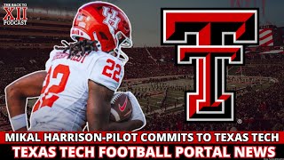 Texas Tech Football Mikal HarrisonPilot Commits To Red Raiders [upl. by Vladimir]