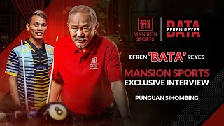 The Legend Speaks Efren Bata Reyes on Competing with Punguan Sihombing [upl. by Goldman]