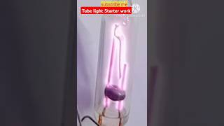 Fluorescent light starter workshortsshortvideosshortfeedexperimentytshortdiyelectricaltips [upl. by Misa]