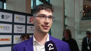 Alireza Firouzja Interview After Round 3  Norway Chess [upl. by Aibsel]