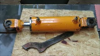 how to rebuild a hydraulic cylinder [upl. by Navoj4]