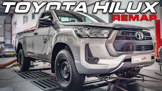 Toyota Hilux REMAP BHP UK  31bhp amp 102nm GAIN [upl. by Attemaj]