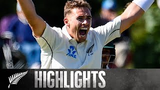 Southee Sparks Bangladesh Collapse  FULL HIGHLIGHTS  2nd Test  BLACKCAPS v Bangladesh 2017 [upl. by Asehr346]