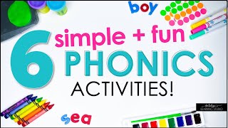 6 Simple  Fun Phonics Activities to Make your Students Excited to Read [upl. by Kolb922]