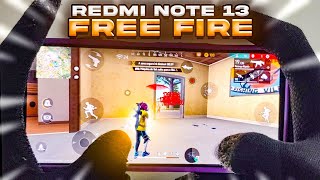 1 DIA JOGANDO NO REDMI NOTE 13 FREE FIRE 📱 [upl. by Adiam]