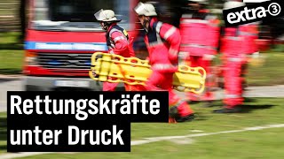 Der harte Alltag der Rettungssanitäter  extra 3  NDR [upl. by Fezoj9]