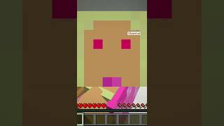 Ich breche mir den Kopf und esse was 🍪🏡 Minecraft shorts [upl. by Pickford]