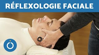 RÉFLEXOLOGIE Faciale PAR ÉTAPES 💆 Massage du VISAGE à laide DES MAINS [upl. by Netsirc452]