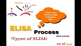 ELISA in hindi  biology [upl. by Zoellick]