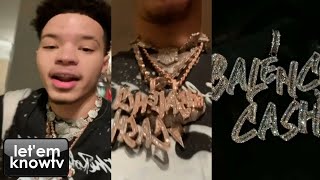 Lil Mosey Got This Crazy Diamond Chain From The Jeweler Godson Umeh  Pure Jewelry [upl. by Tubb]