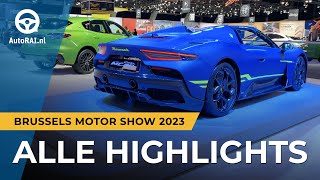 Brussels Motor Show 2023 ALLE HIGHLIGHTS  AutoRAI TV [upl. by Shoshanna47]