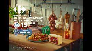 Cu Act For Food am eliminat 100 de aditivi contestati din produsele noastre Carrefour  Oferta [upl. by Suiraj]