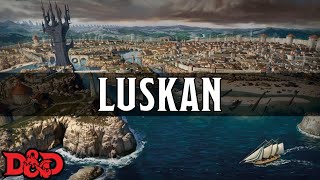 Luskan Cities of the Forgotten Realms  DampD Lore [upl. by Ellehcar]