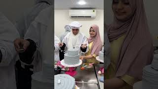 Tier cake shifting  cake baking  cake decorating ideas [upl. by Salem]