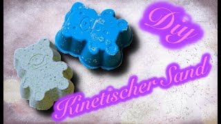 HOW TO KINETISCHER SAND MIT NUR 2 ZUTATEN ⎟KINETIC SAND⎟SIMPLE DIY ⎟TURORIAL [upl. by Libove]