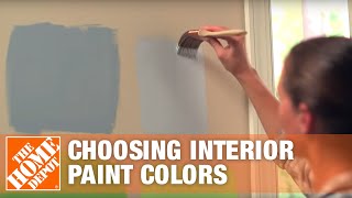 Choosing Interior Paint Colors  Room Color Ideas  The Home Depot [upl. by Fiore]