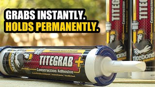 Titebond TiteGrab Plus Construction Adhesive [upl. by Morez475]