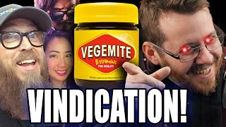 VEGEMITE supremacy proven Australian swordman converts USA to Vegemite  Featuring FNT crew [upl. by Selfridge]